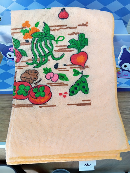 Repasador con diseños Blanco Oriental