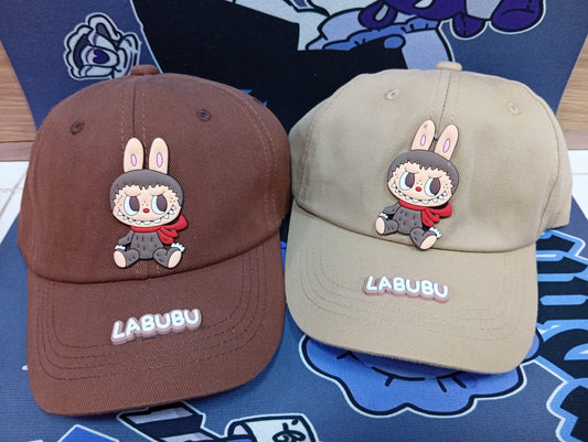 Gorra Labubu beige