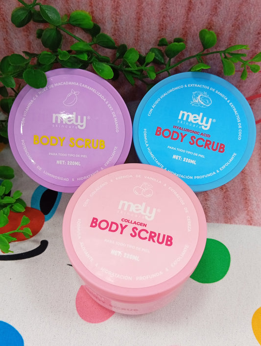 Exfoliante corporal Mely