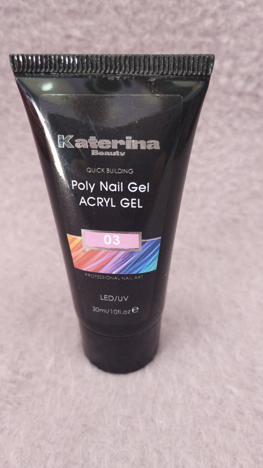 Poly nail gel acryl gel