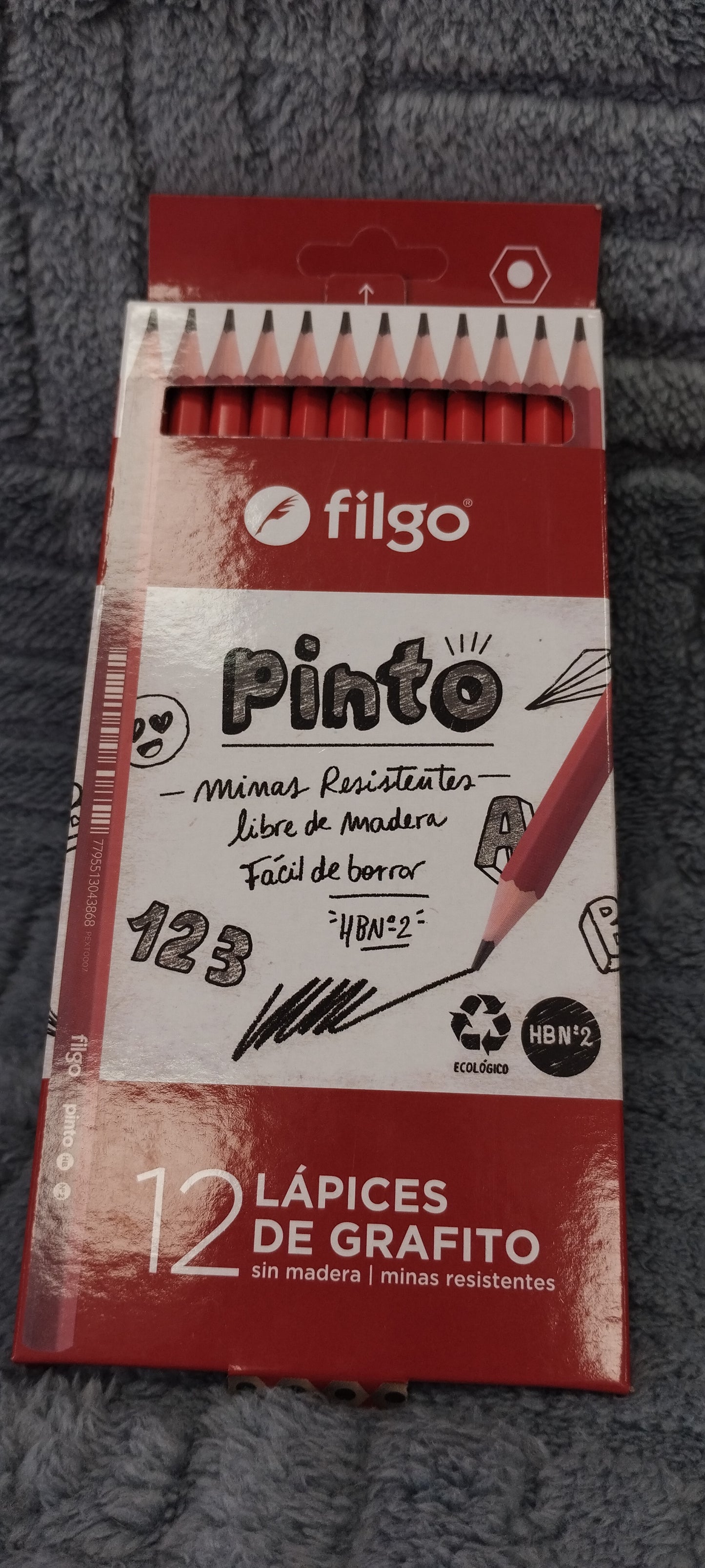 12 lápices de grafica filgo