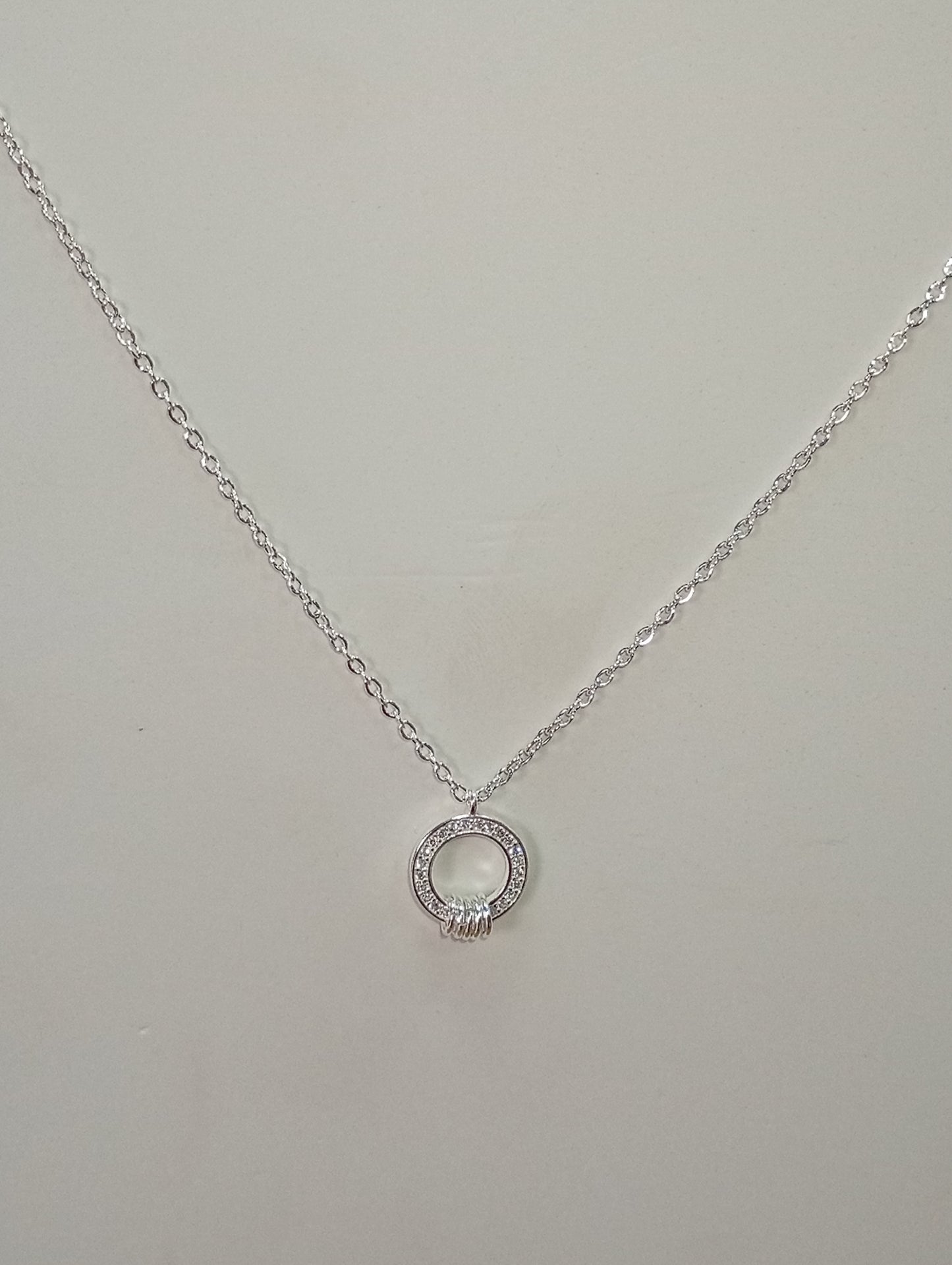 Cadena+dije círculo