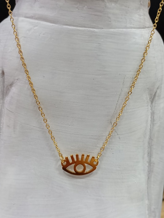 Cadena/ dije ojo turco