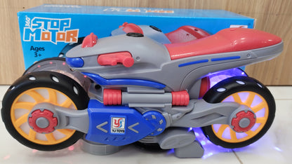 Juguete de motocicleta acróbatica electrica yjtoys modelo no.yj388