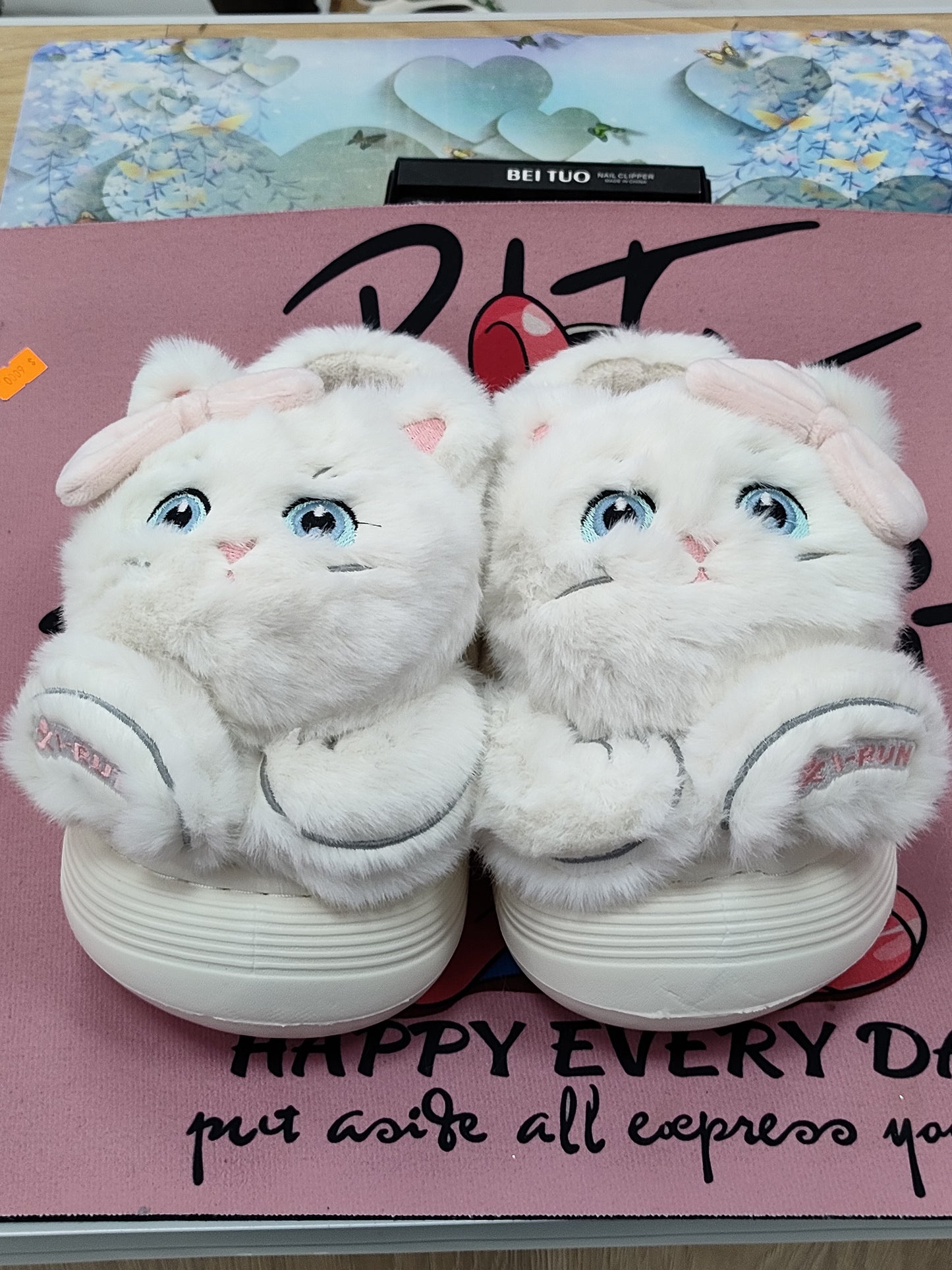 Pantuflas gatito