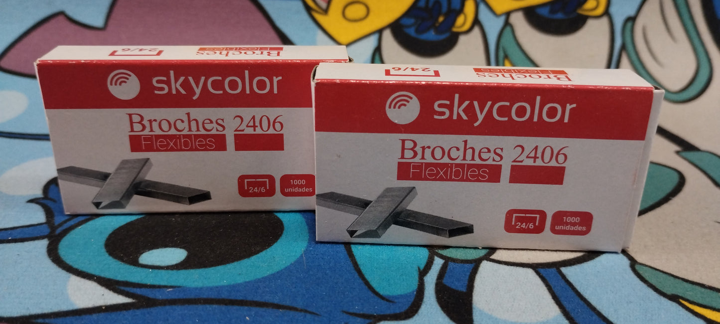 Broches para abrochadora