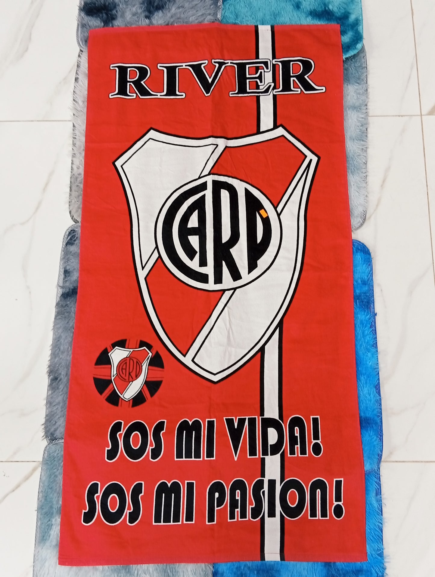 Toallones Boca Juniors, River Plate, FC Bayern