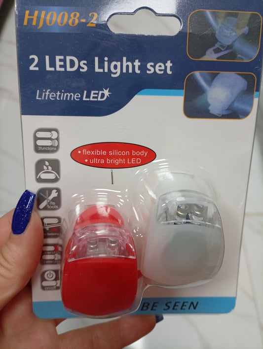 Juego de 2 luces led