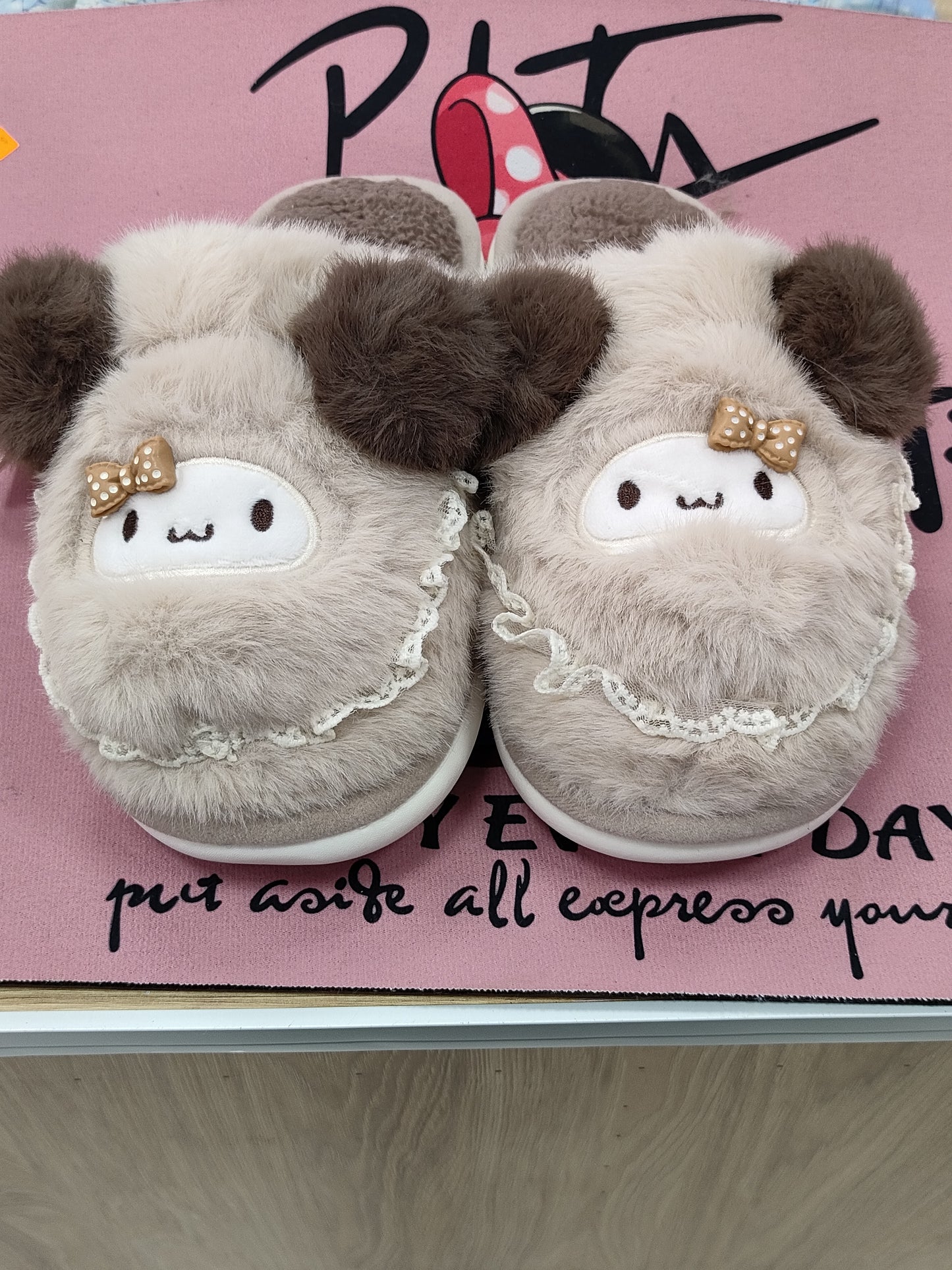 Pantuflas peluche