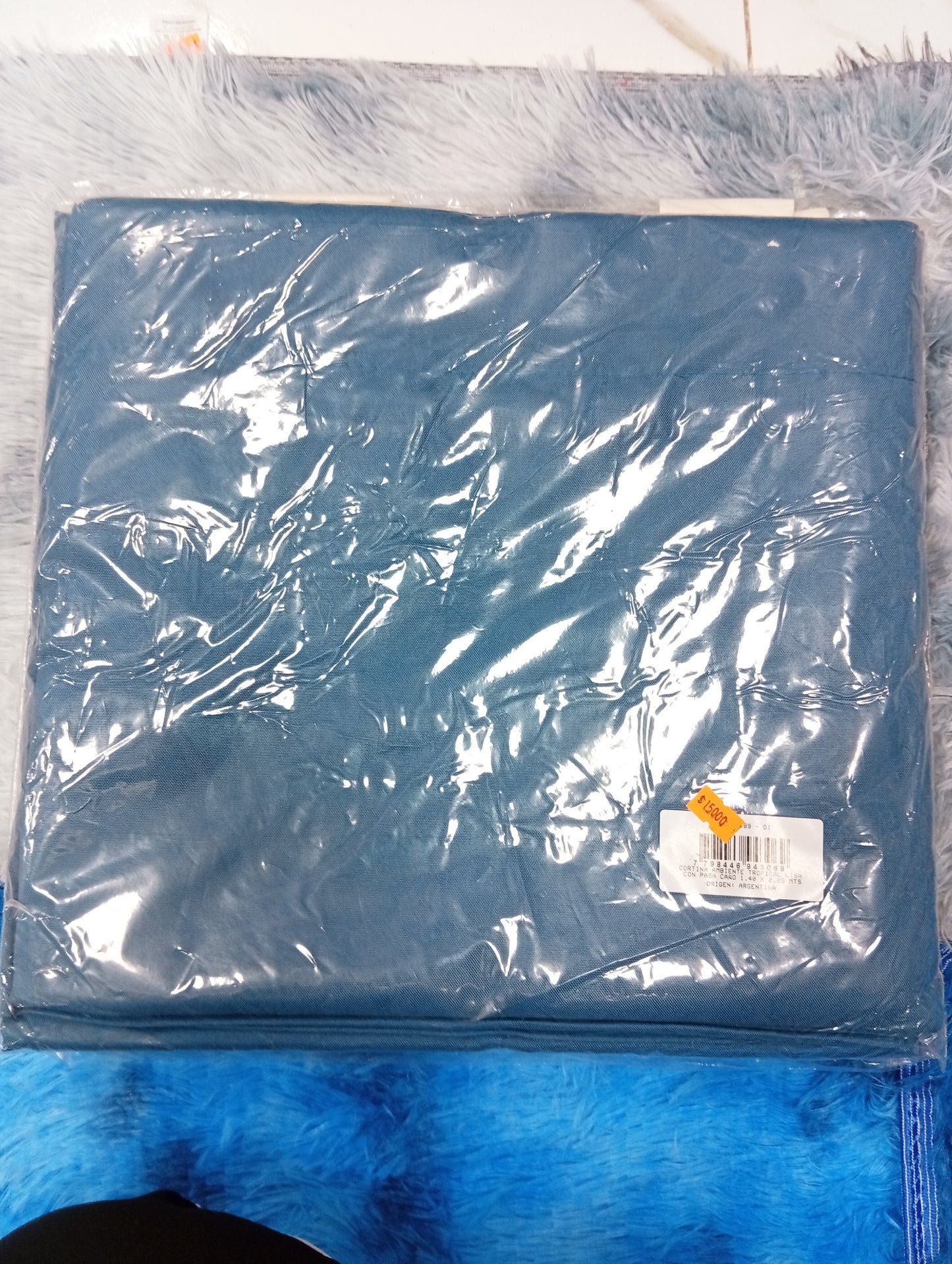 Cortina ambiente tropical lisa 1.40 X 2.05 MTS