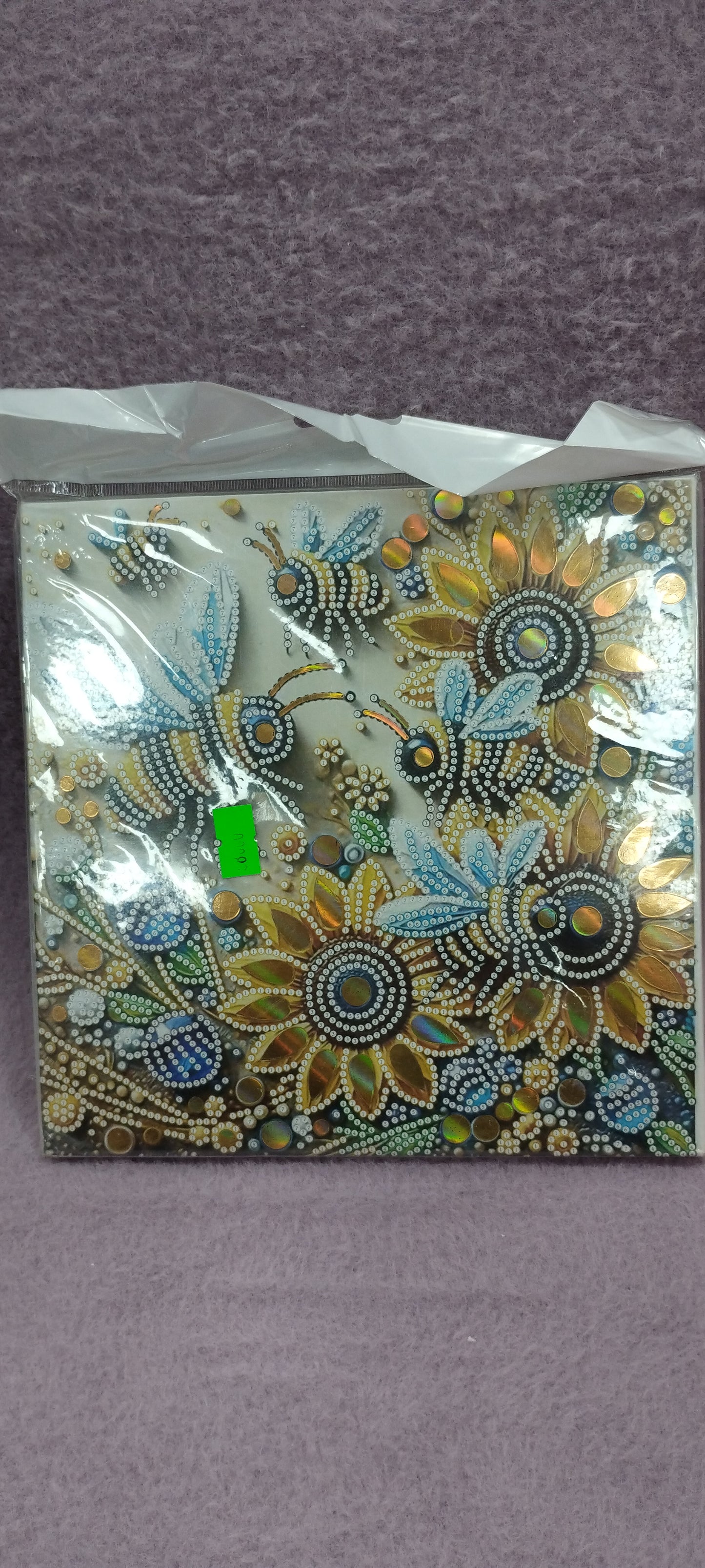 Cuando de pintura con diamantes