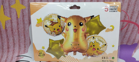 Set de globos de Pokémon