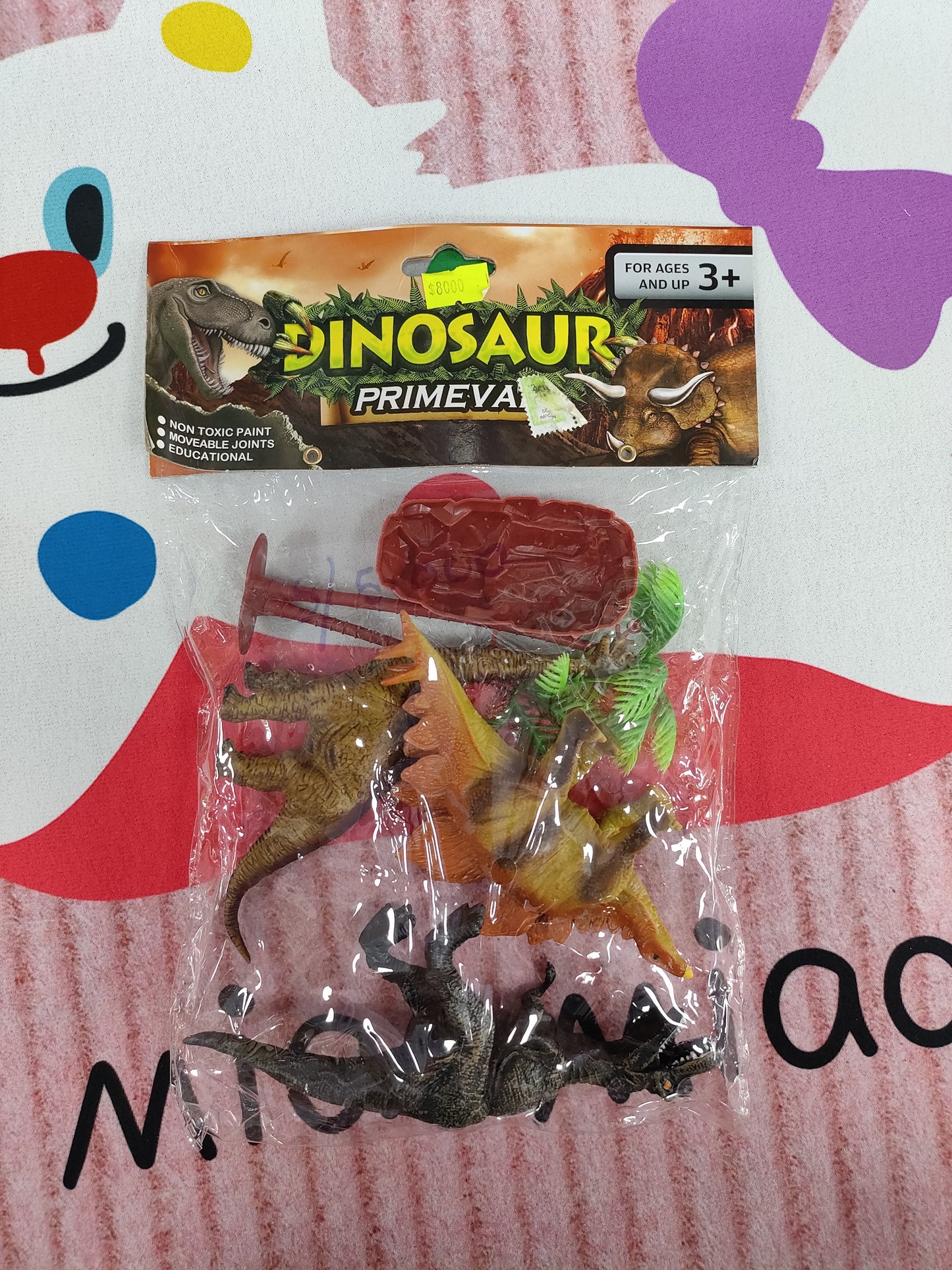 Dinosaurios plasticos
