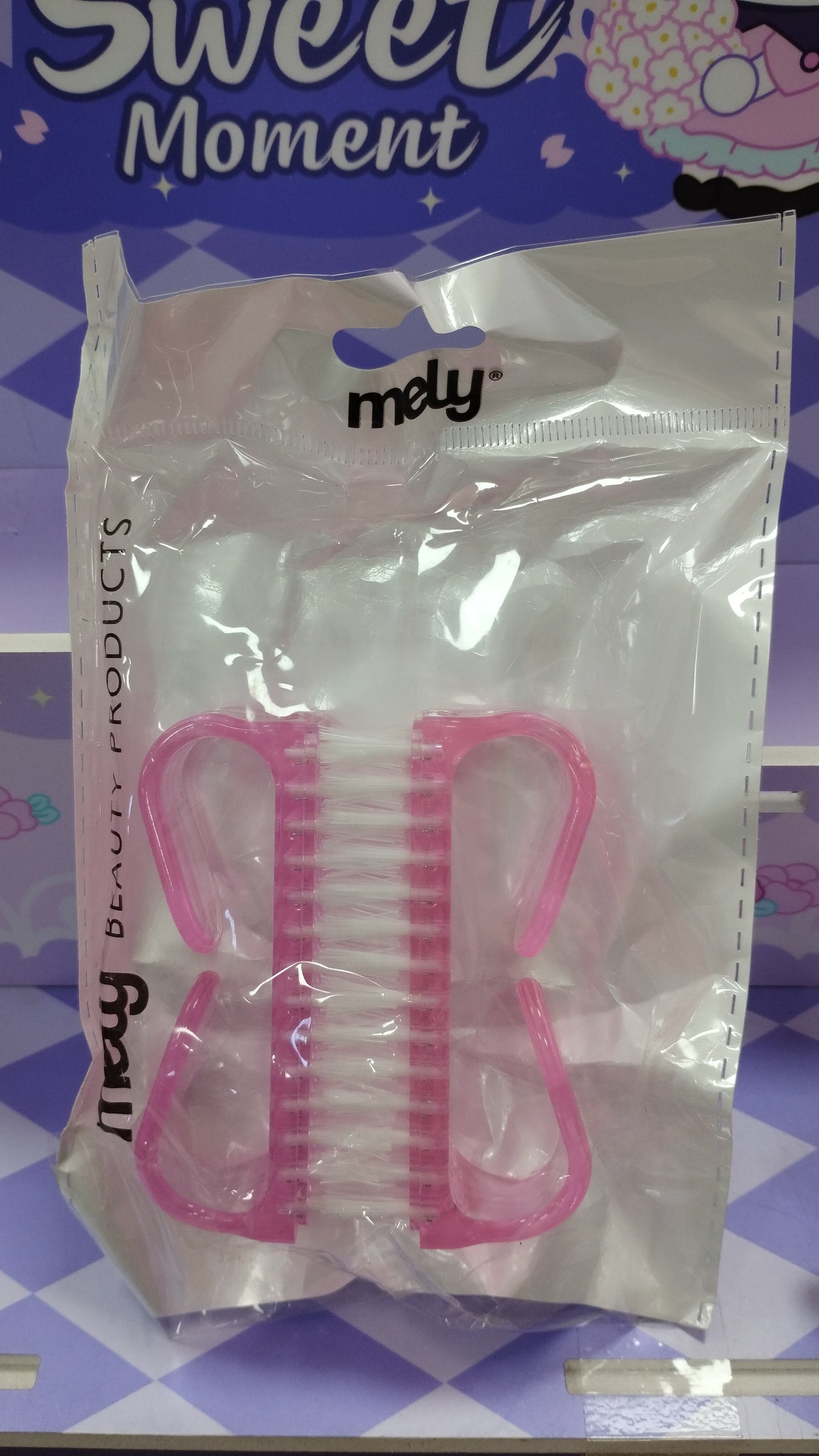 Cepillo para retirar el polvo de las uñas
