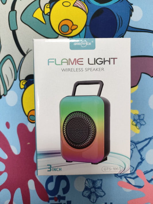 parlante flame light