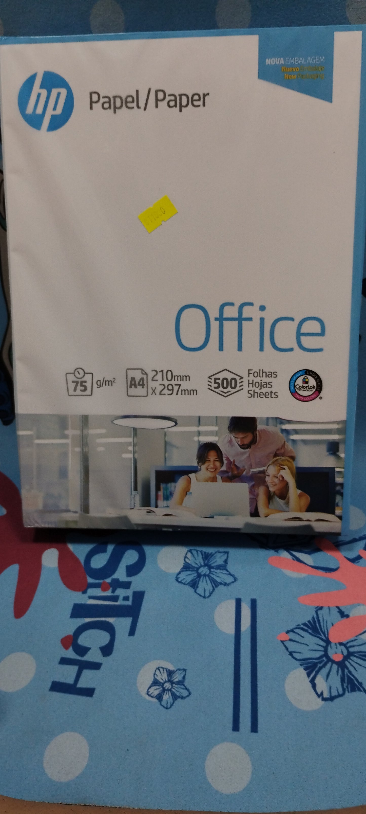 Papel hp A4