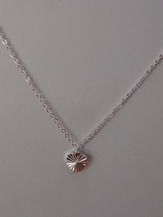 Cadena + dije corazon