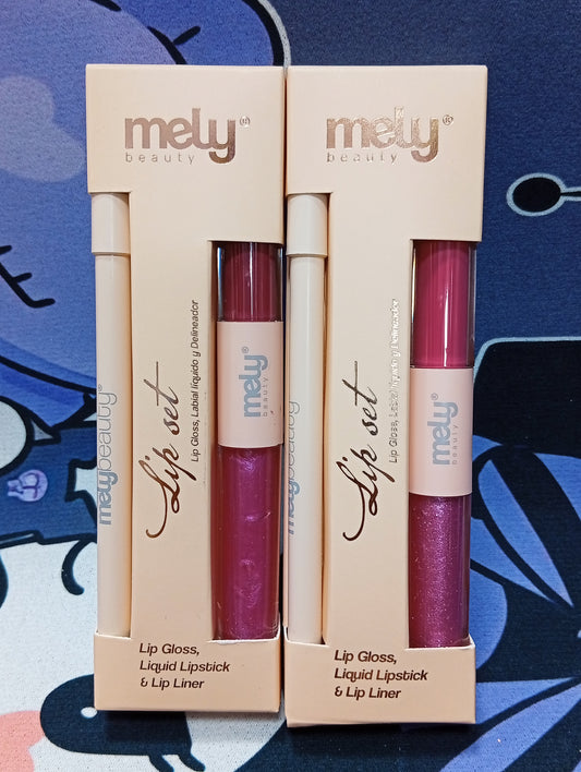 Lip Set Mely Beauty