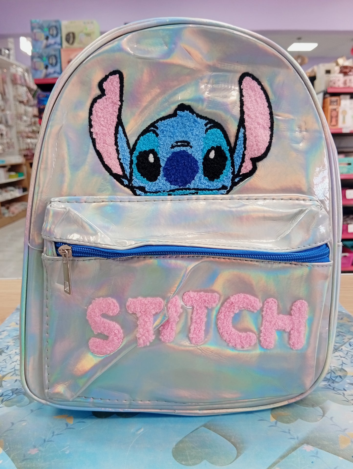 Mochila Stitch y Angel