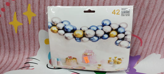 Set de globos perlados 42 unidad