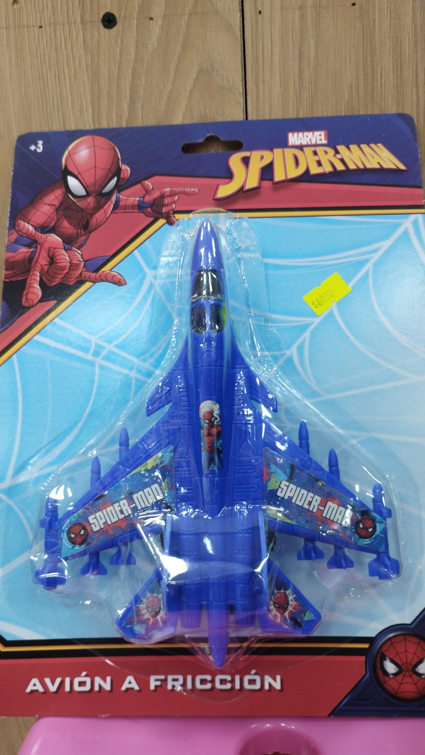 Avión de spiderman