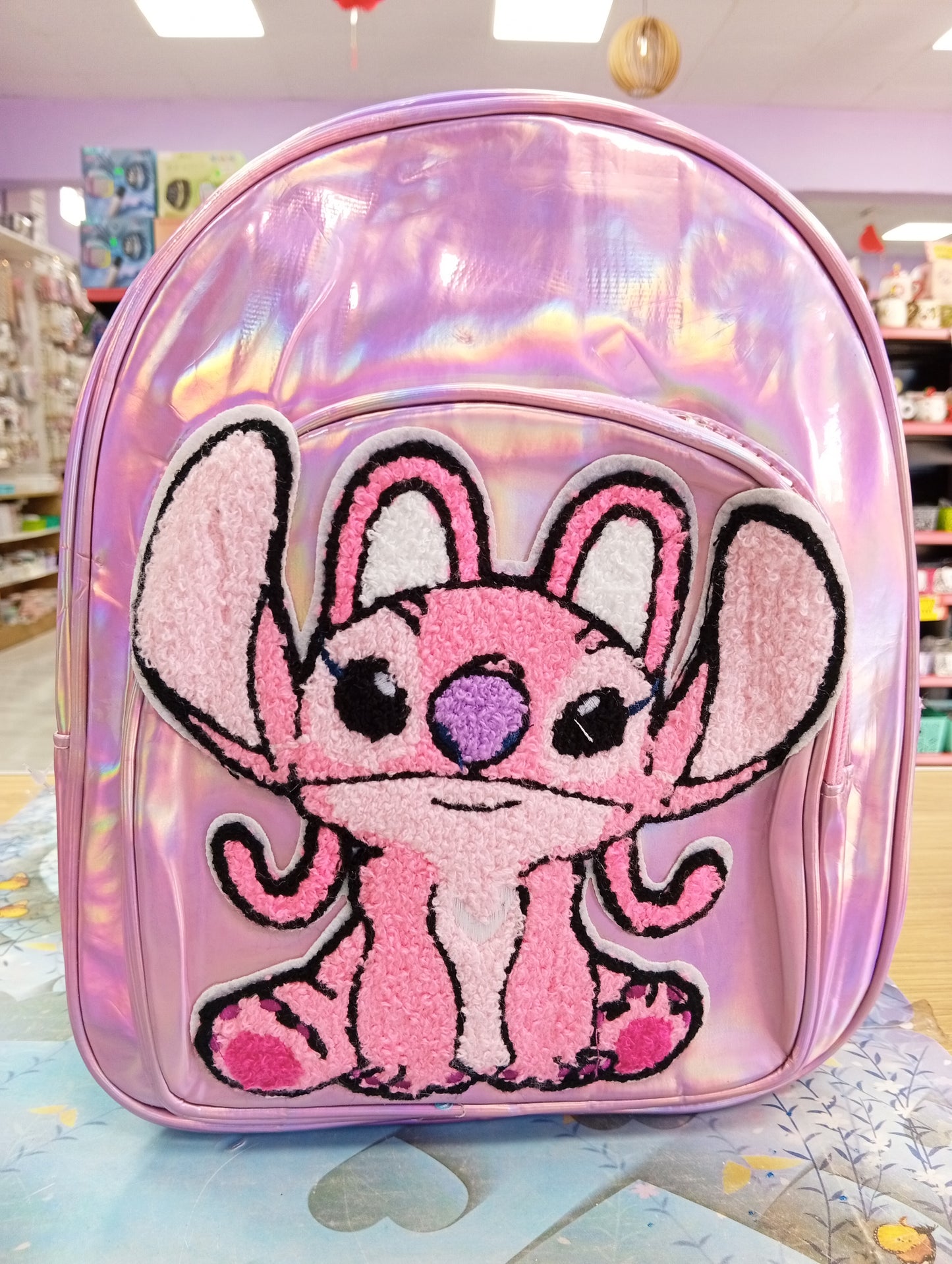 Mochila Stitch y Angel