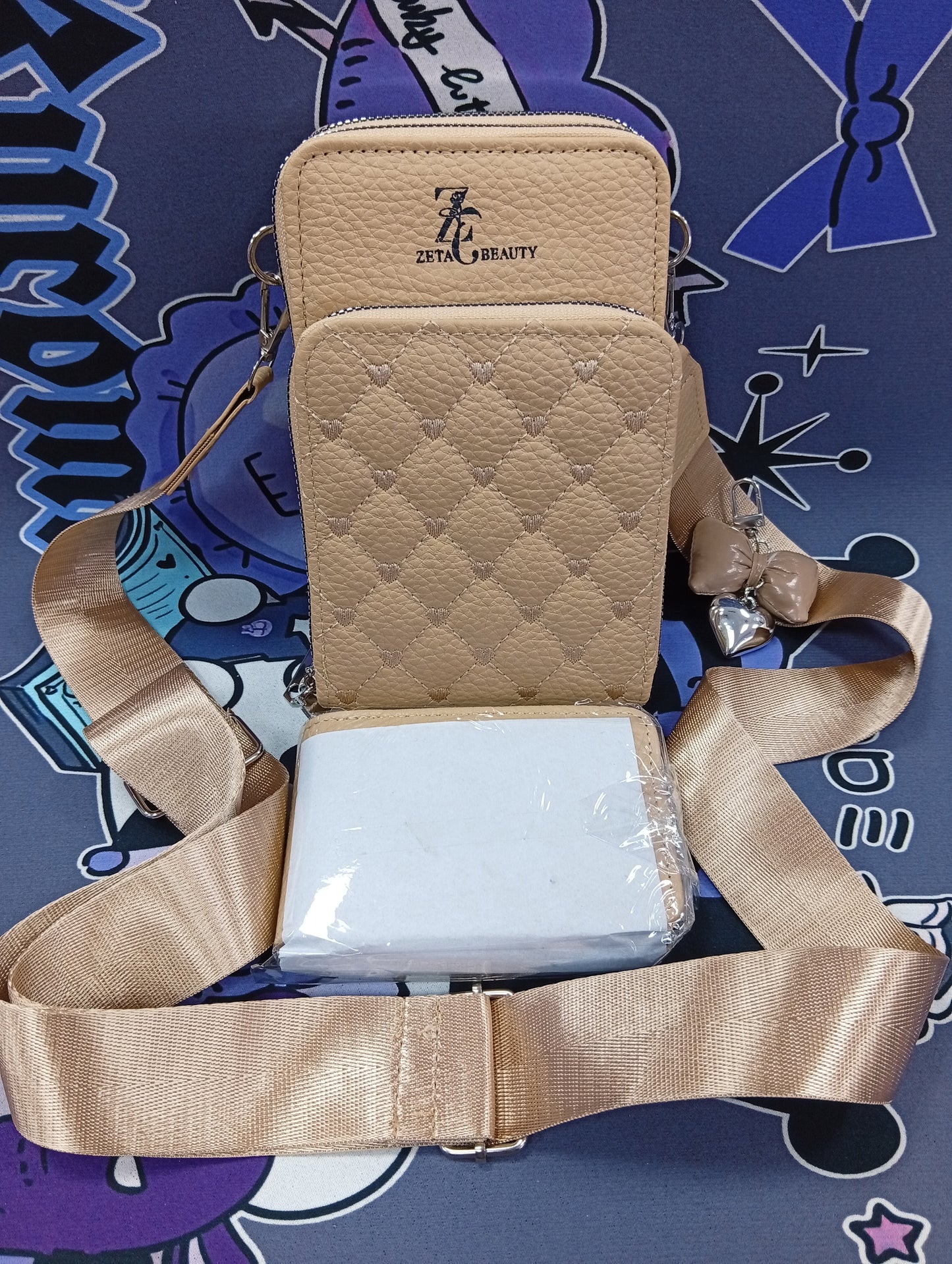 Bandolera porta celular Zeta Beauty