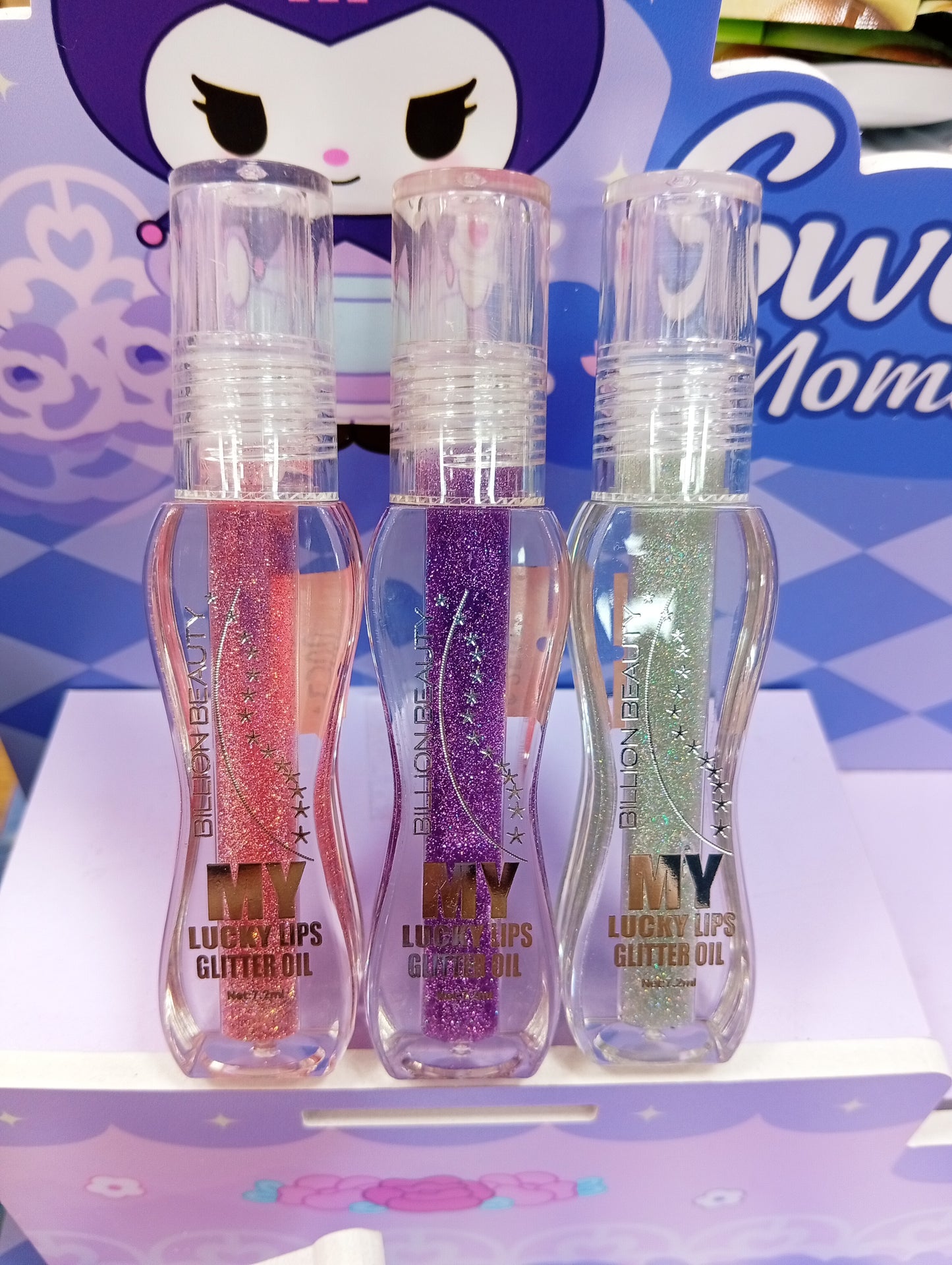 Lucky lips glitter oil