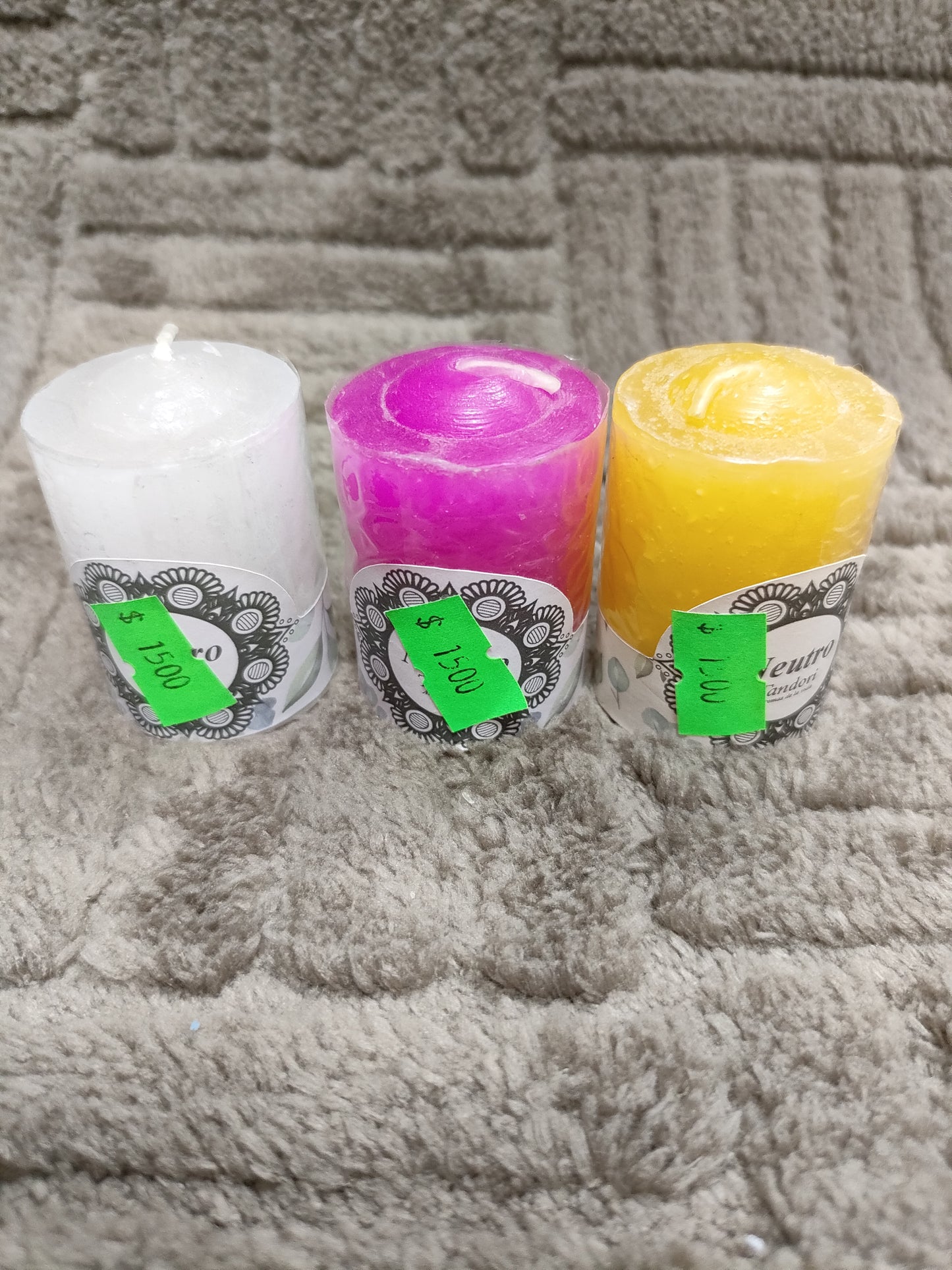 Velas aromaticas