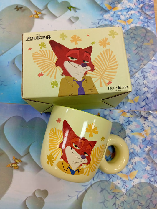 Taza animada "Zootopia"