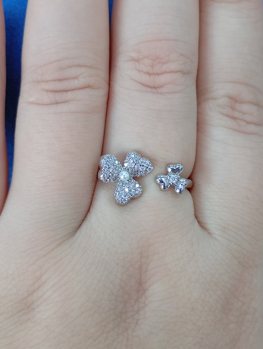 Anillo flor
