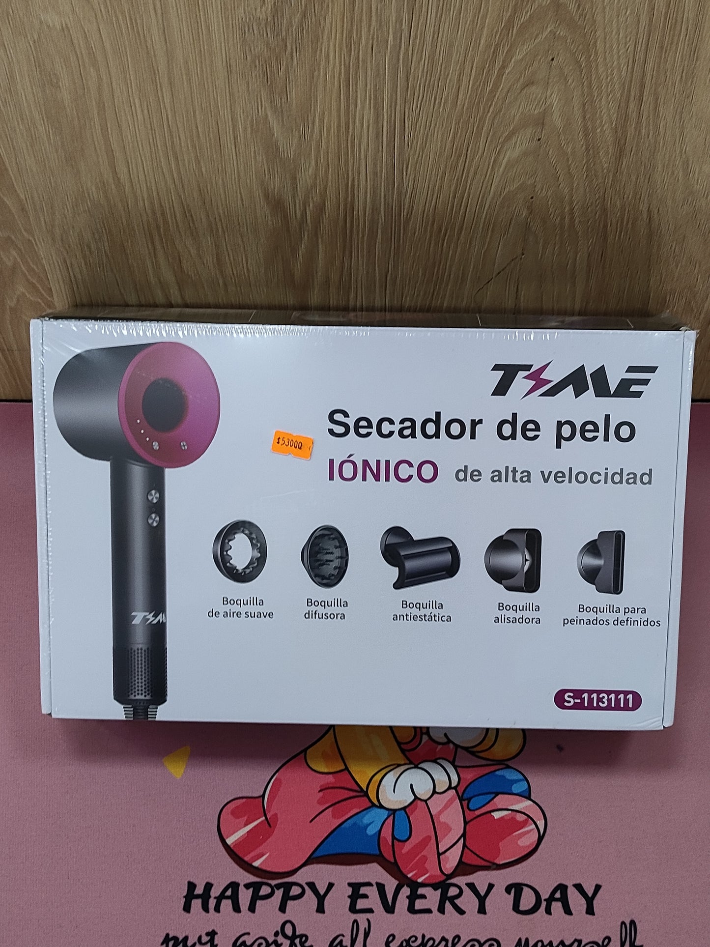 Secador de pelo ionico