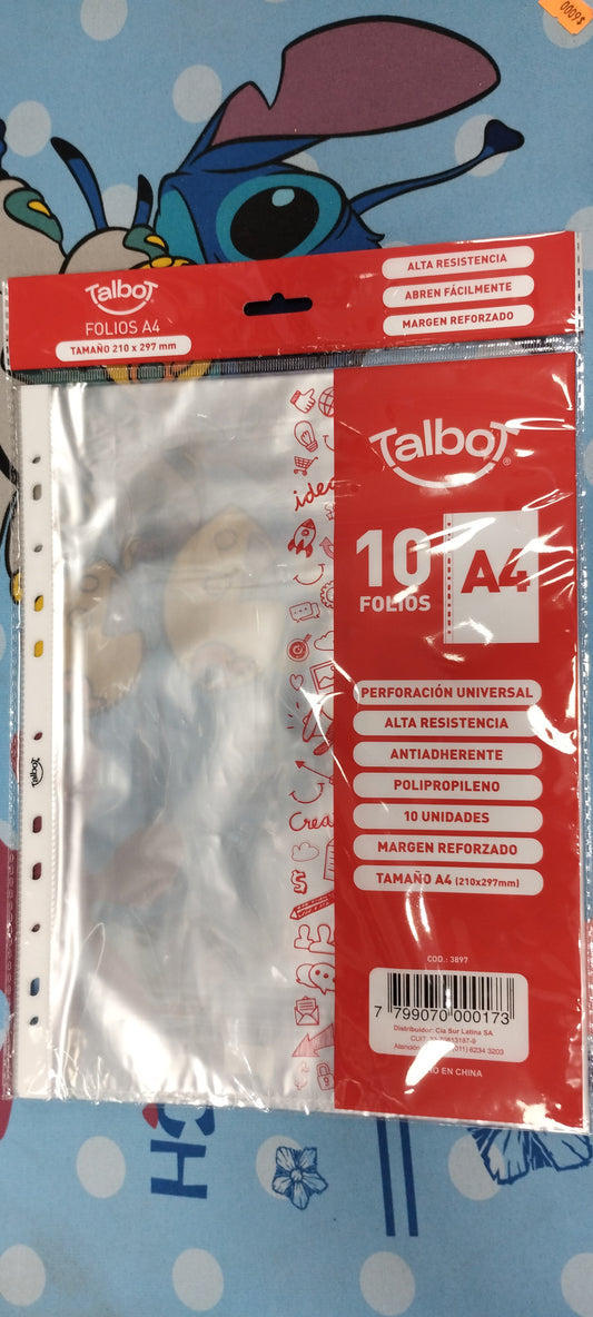 Folios Talbot A4