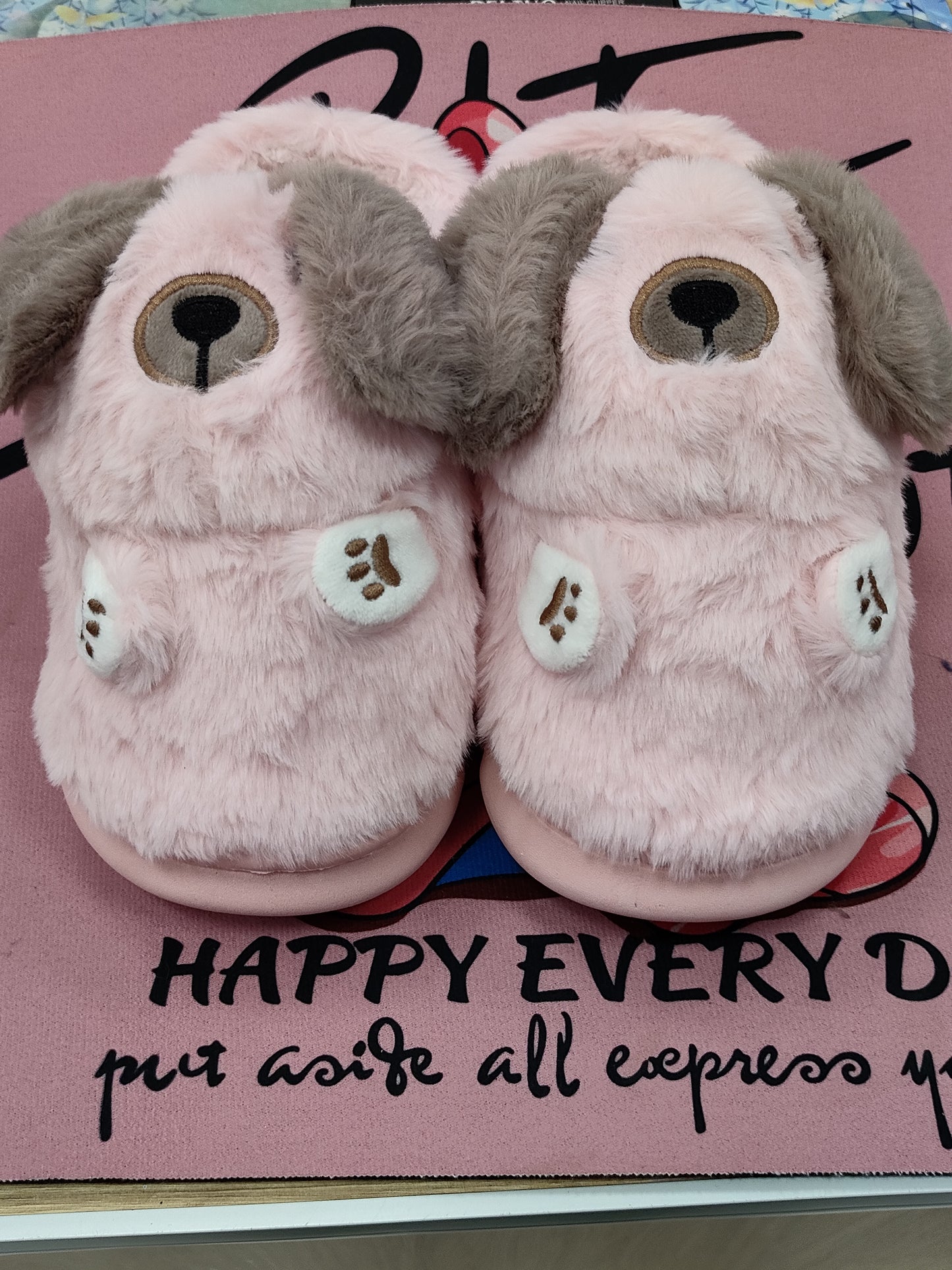 Pantuflas peluche