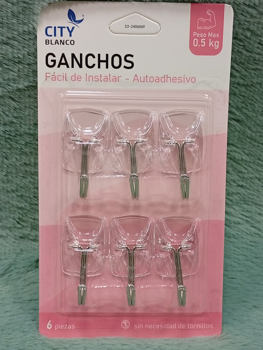 Ganchos autoadhesivo