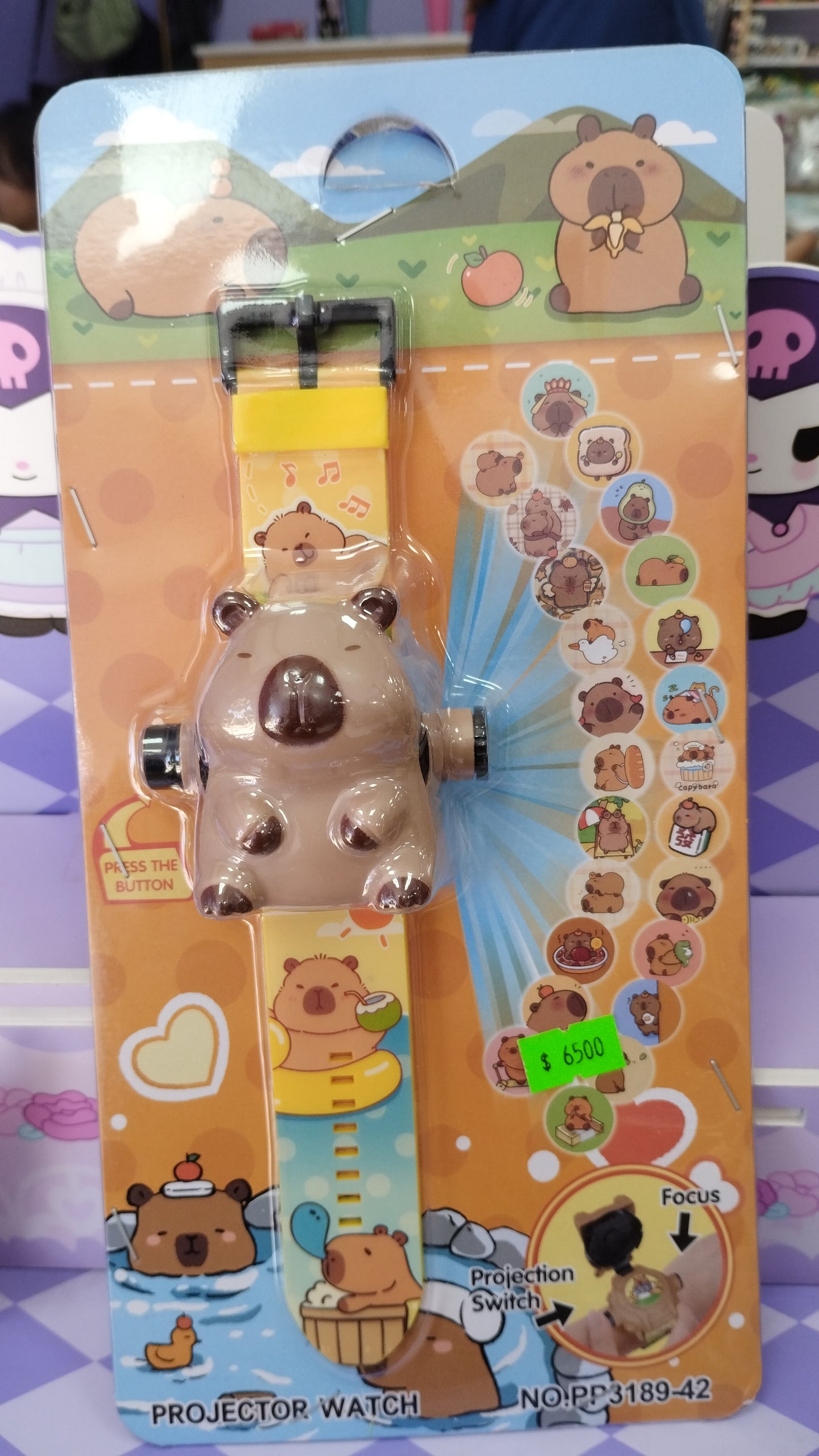 Relojes de labubu capibara Stitch