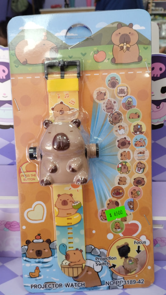 Relojes de labubu capibara Stitch