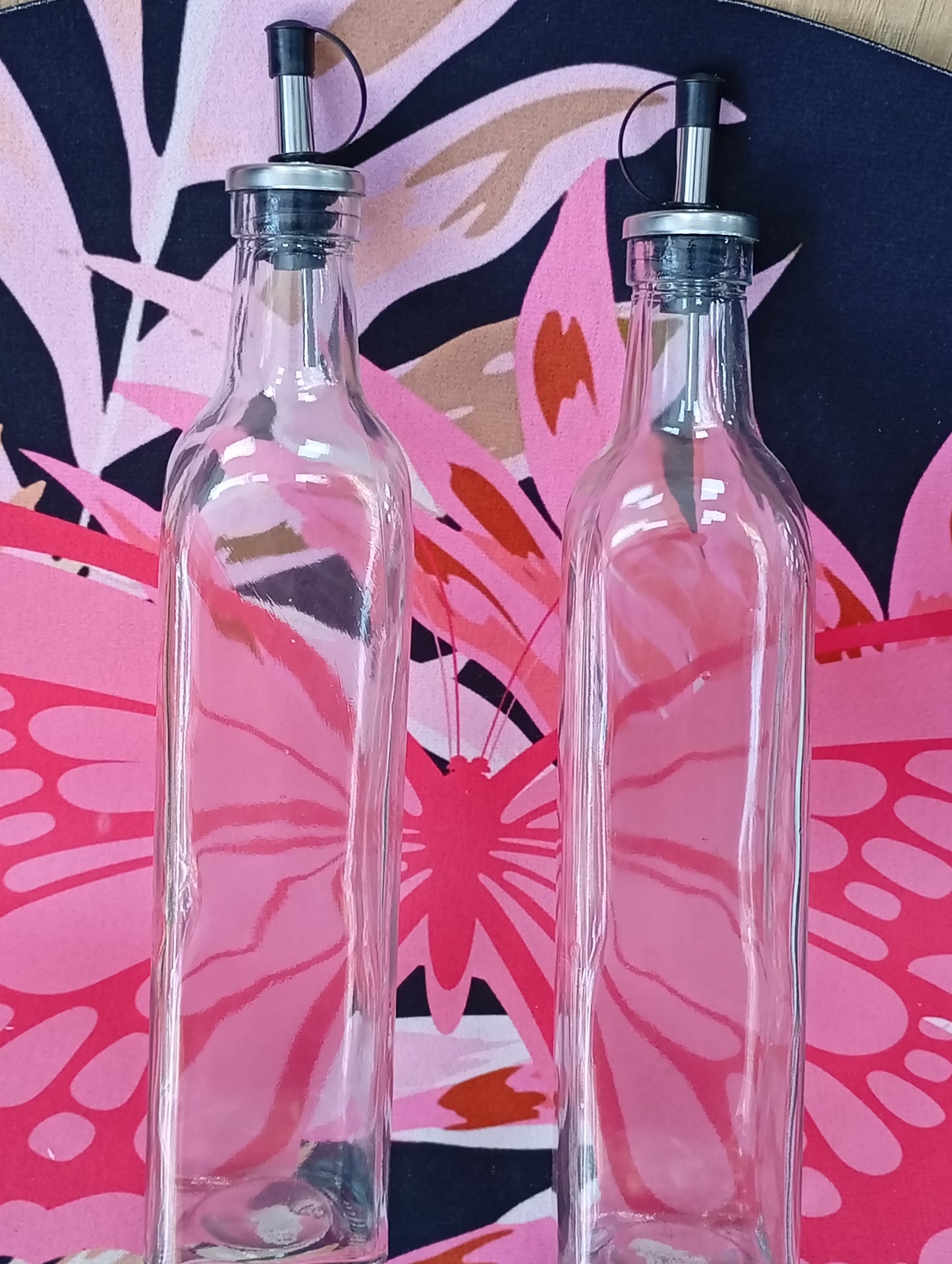 Aceitero de vidrio