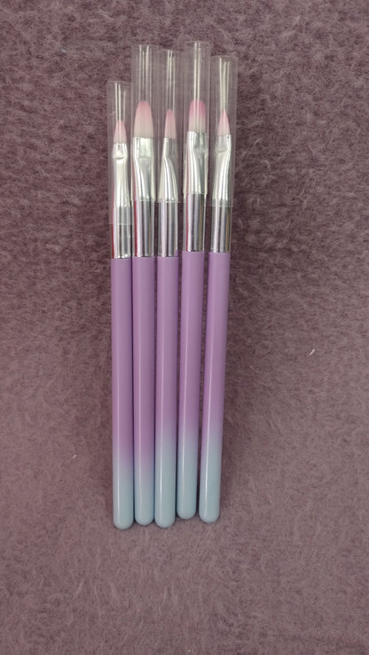 Set de pinceles para uñas