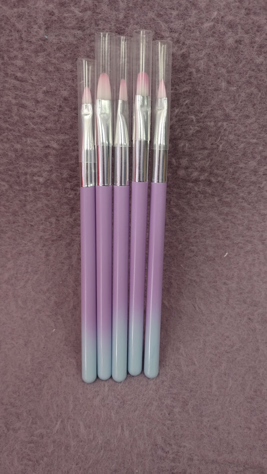 Set de pinceles para uñas