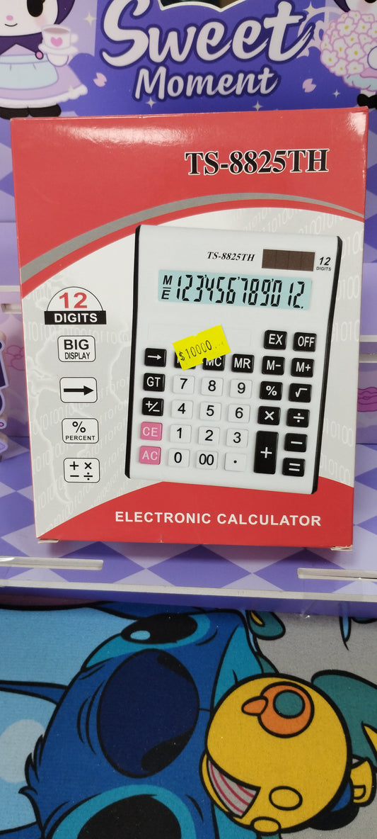 Calculadora científica con carga solar