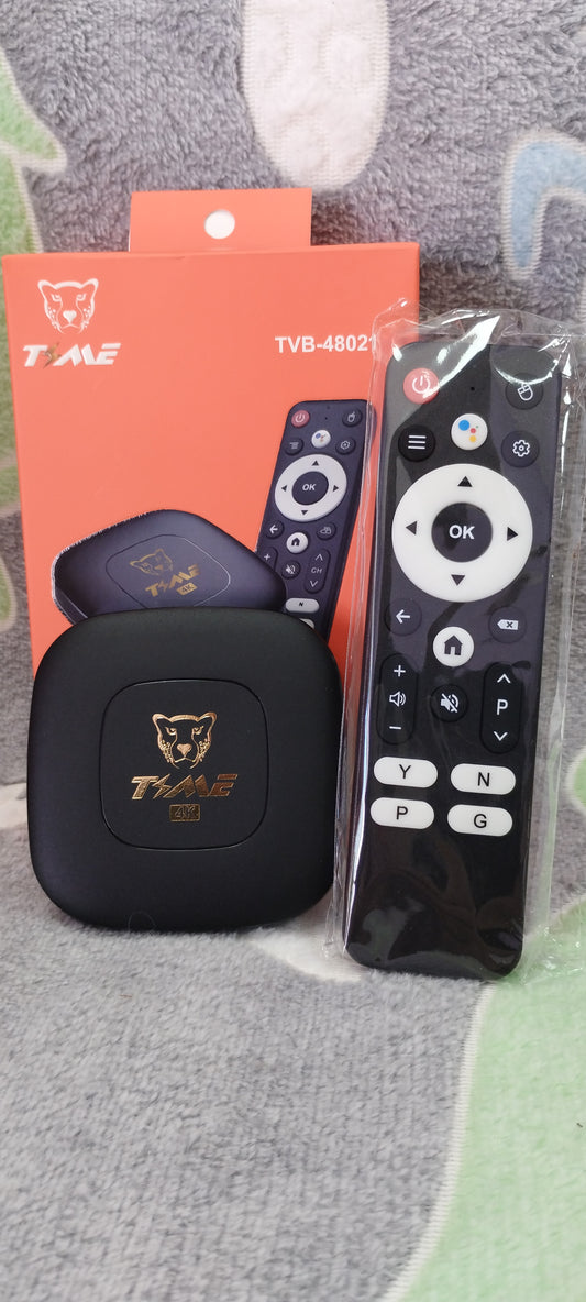 Tv box con comando de voz