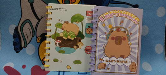 Agendas anilladas de capibara