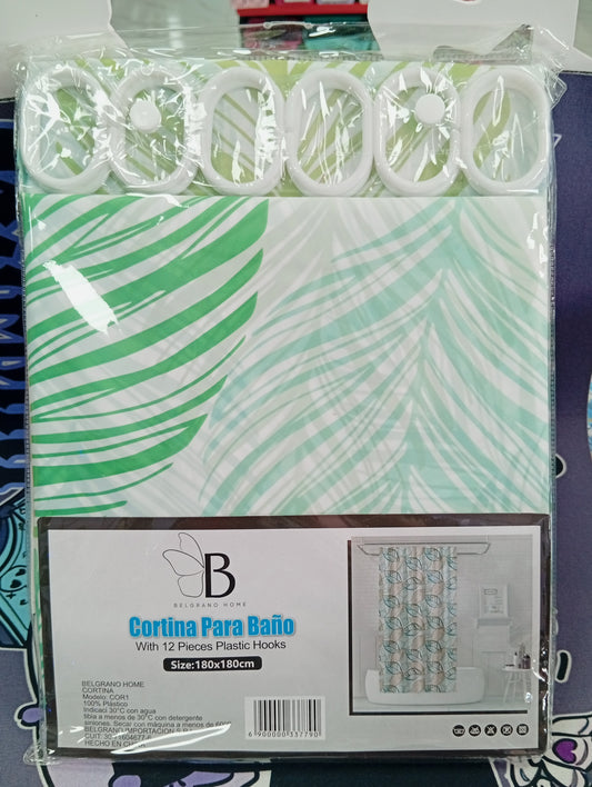 Cortina de baño Belgrano Home