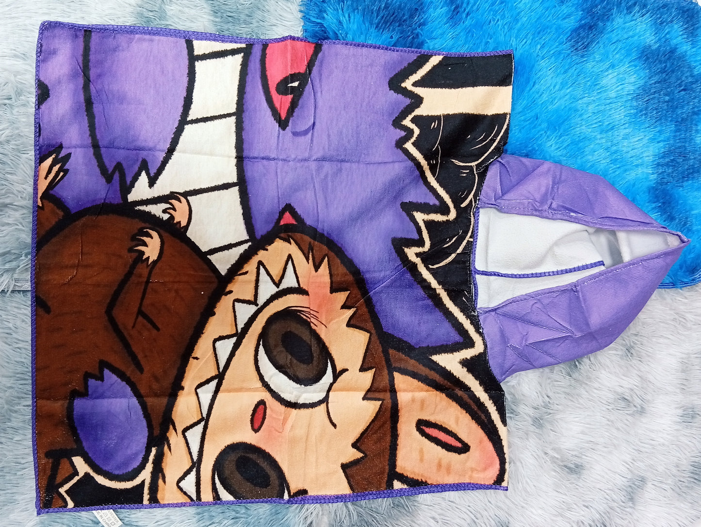 Poncho de toalla 55 x 110 cm