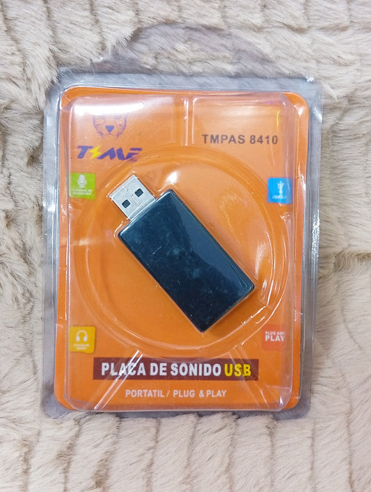 Placa de sonido USB