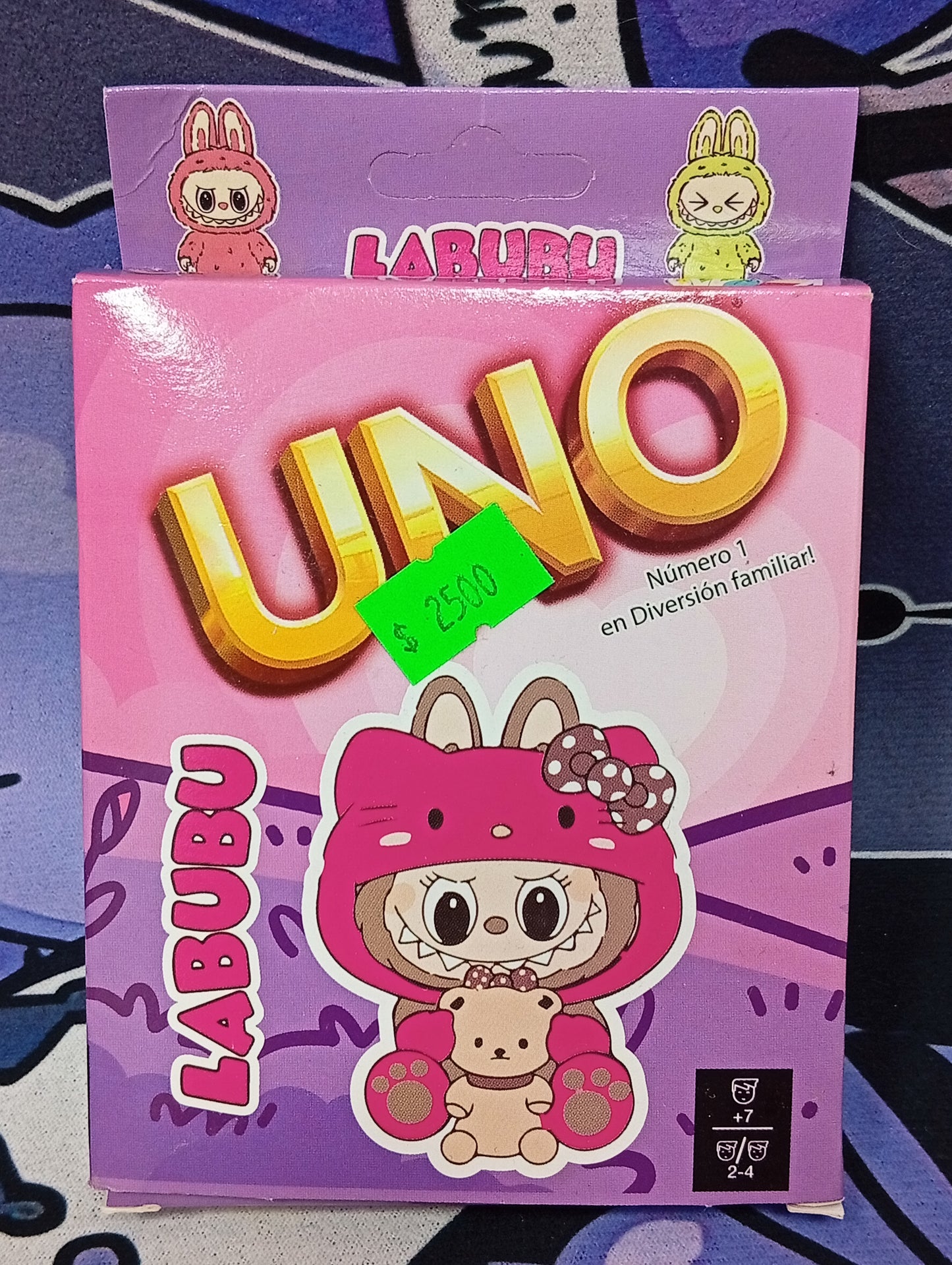 Juego de cartas UNO con personajes