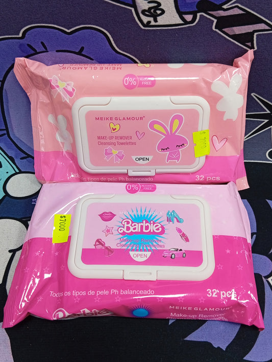 Make-Up Remover, Cleansing Towelettes Meike Glamour
