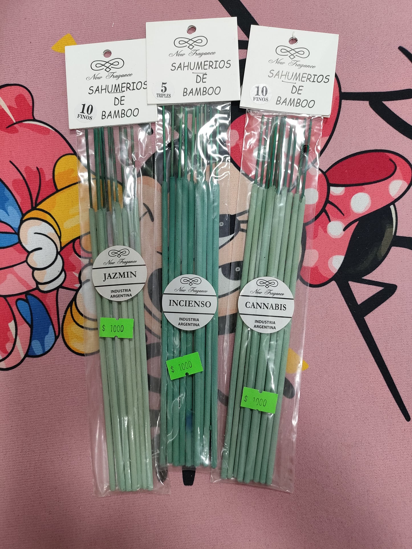 Sahumerios de bamboo New fragace