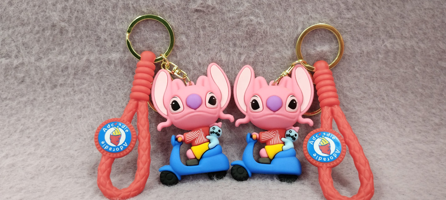 Llavero de angel de Stitch